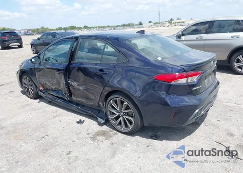 2022 Toyota Corolla Se from USA, damaged, VIN 5YFS4MCE7NP116448